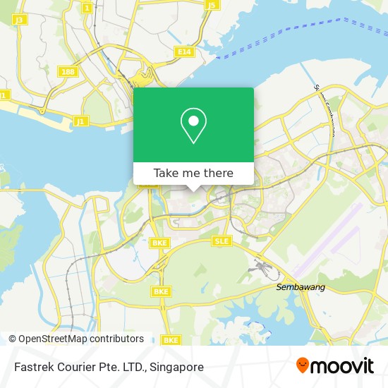 Fastrek Courier Pte. LTD. map