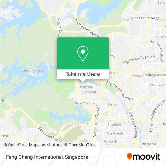 Feng Cheng International map