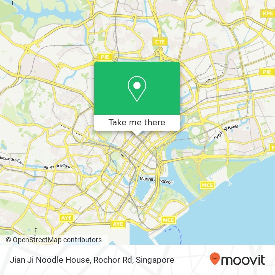 Jian Ji Noodle House, Rochor Rd map