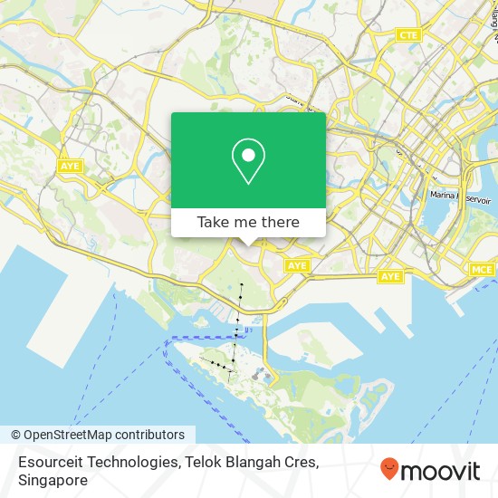Esourceit Technologies, Telok Blangah Cres map