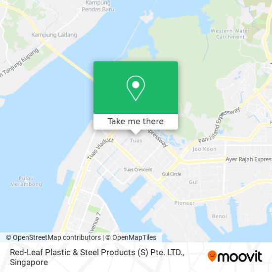 Red-Leaf Plastic & Steel Products (S) Pte. LTD. map