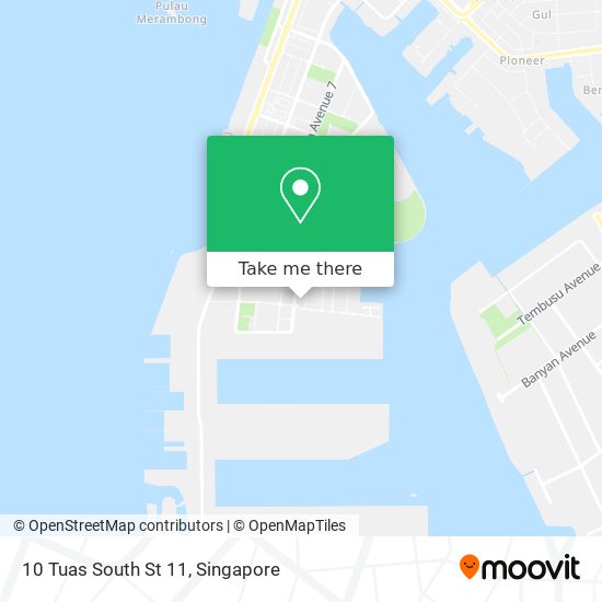 10 Tuas South St 11地图