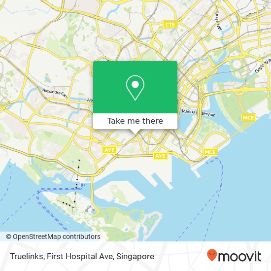 Truelinks, First Hospital Ave地图