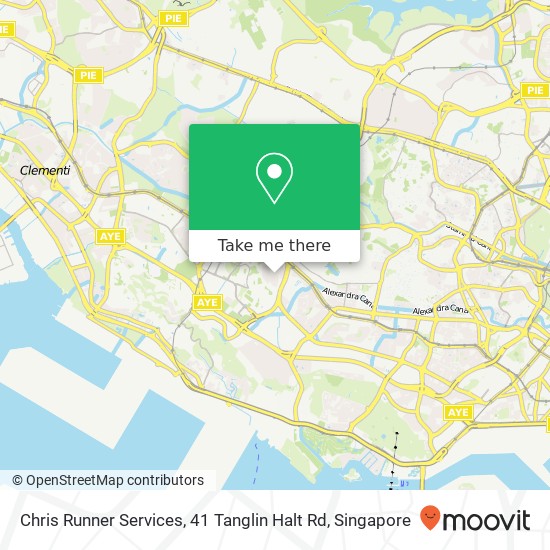 Chris Runner Services, 41 Tanglin Halt Rd map