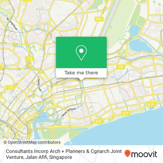 Consultants Incorp Arch + Planners & Cgnarch Joint Venture, Jalan Afifi map