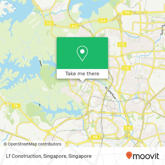 Lf Construction, Singapore map