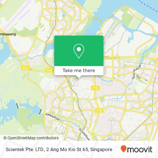 Scientek Pte. LTD., 2 Ang Mo Kio St 65 map