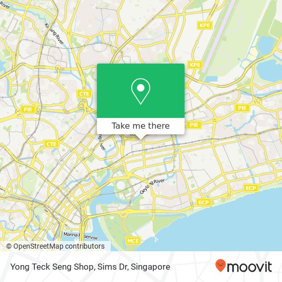 Yong Teck Seng Shop, Sims Dr地图