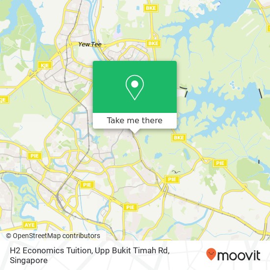 H2 Economics Tuition, Upp Bukit Timah Rd map