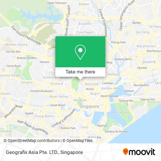 Geografix Asia Pte. LTD. map