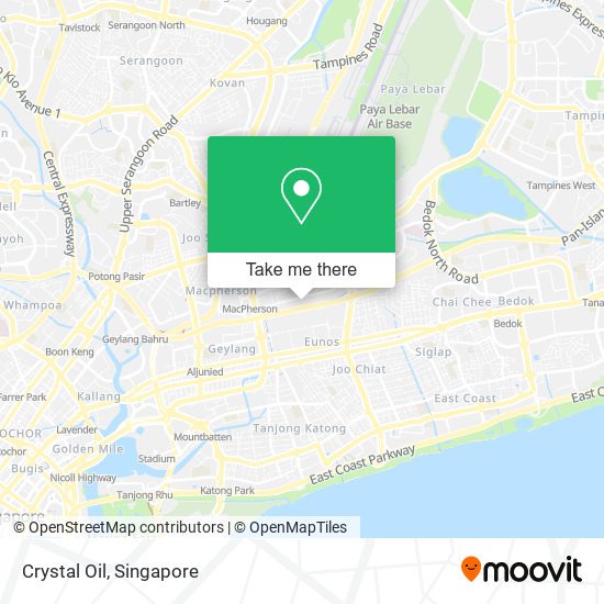 Crystal Oil map
