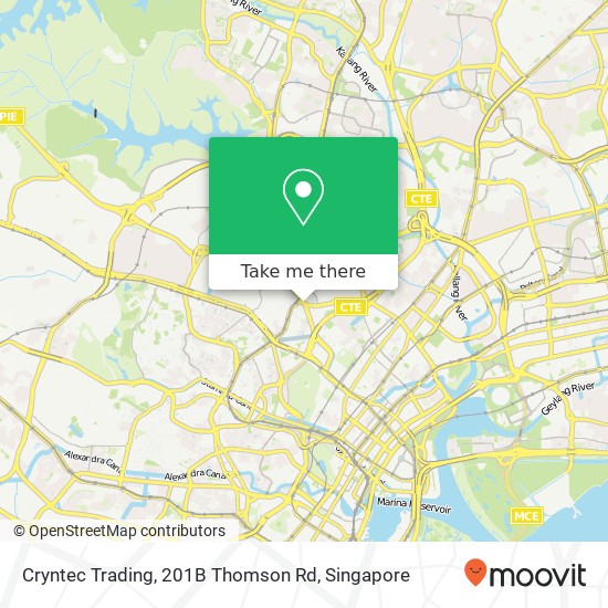 Cryntec Trading, 201B Thomson Rd map