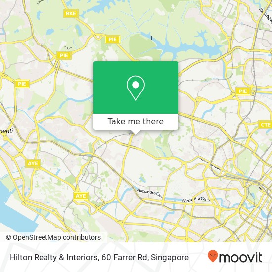 Hilton Realty & Interiors, 60 Farrer Rd map