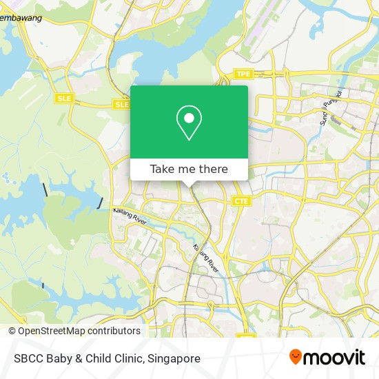 SBCC Baby & Child Clinic map