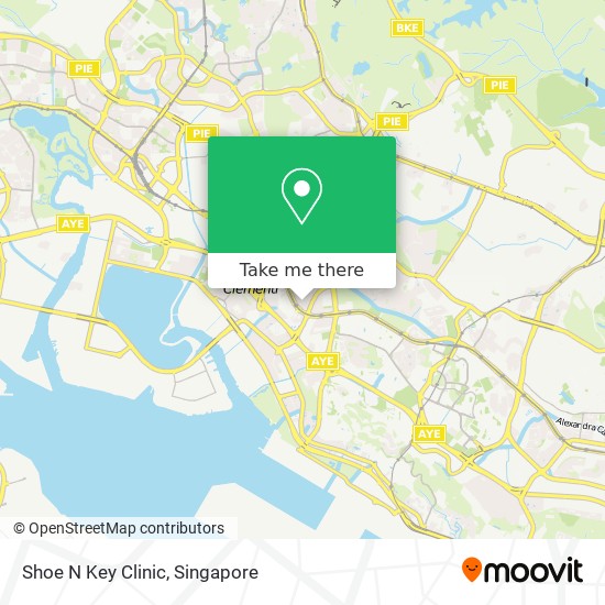 Shoe N Key Clinic map