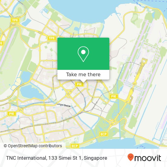 TNC International, 133 Simei St 1 map