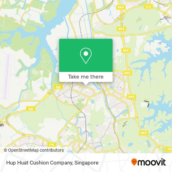 Hup Huat Cushion Company地图