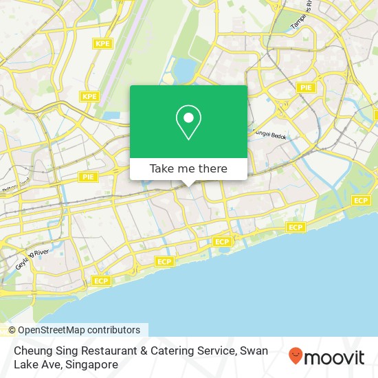 Cheung Sing Restaurant & Catering Service, Swan Lake Ave map