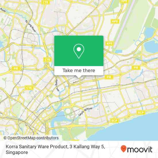 Korra Sanitary Ware Product, 3 Kallang Way 5 map