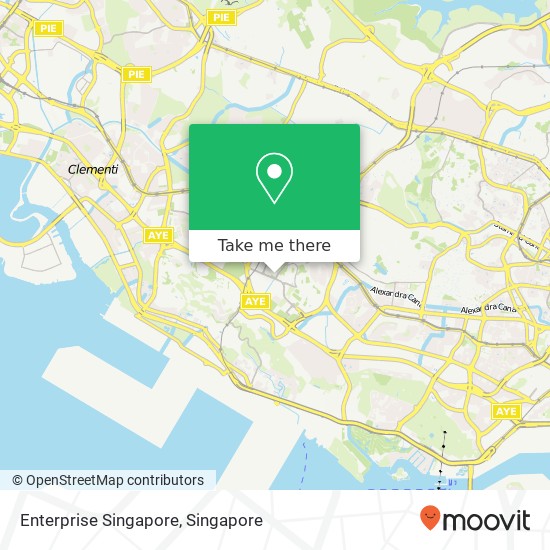 Enterprise Singapore map