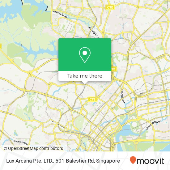 Lux Arcana Pte. LTD., 501 Balestier Rd地图