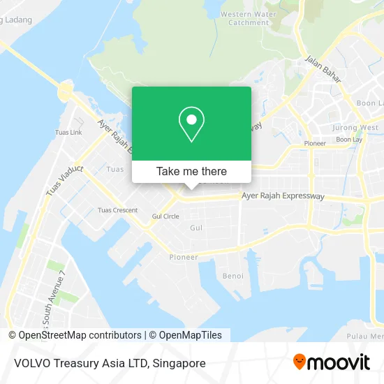 VOLVO Treasury Asia LTD map