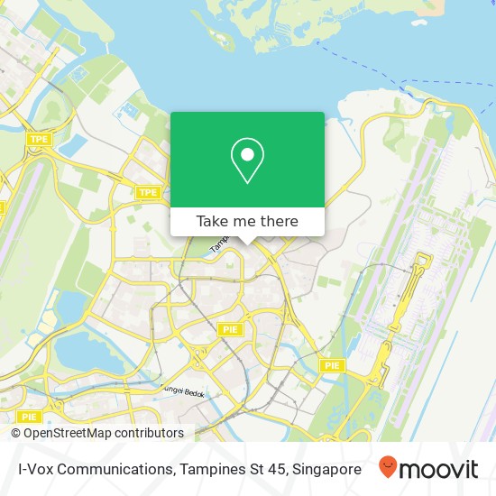 I-Vox Communications, Tampines St 45 map