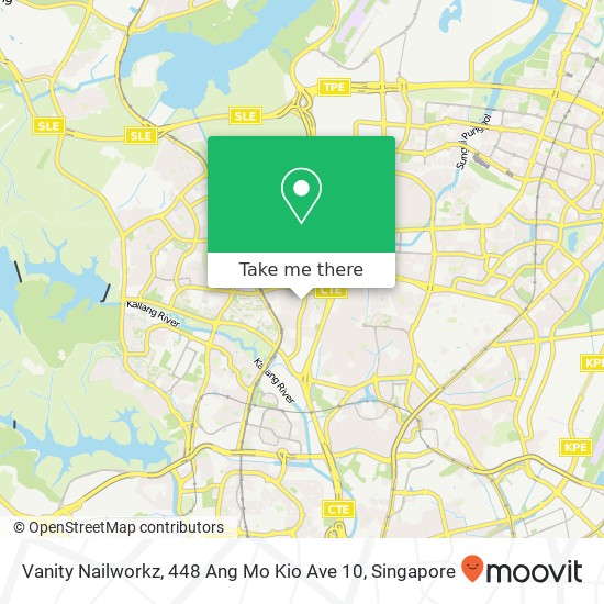 Vanity Nailworkz, 448 Ang Mo Kio Ave 10 map