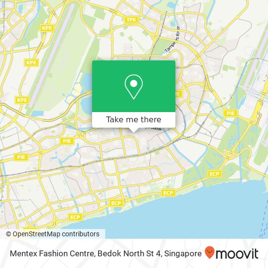 Mentex Fashion Centre, Bedok North St 4 map