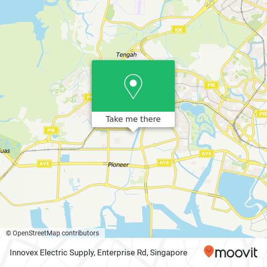 Innovex Electric Supply, Enterprise Rd map