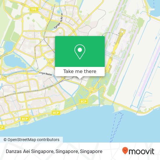 Danzas Aei Singapore, Singapore map