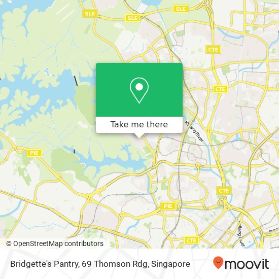 Bridgette's Pantry, 69 Thomson Rdg地图