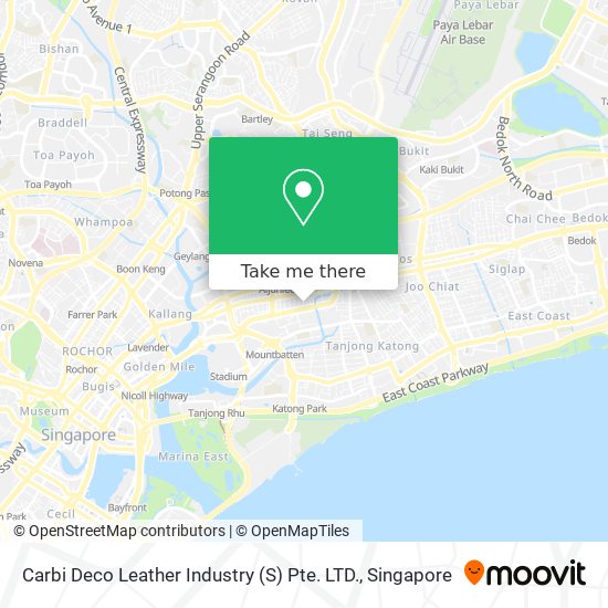 Carbi Deco Leather Industry (S) Pte. LTD. map