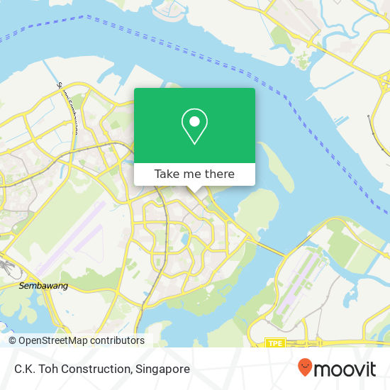C.K. Toh Construction map