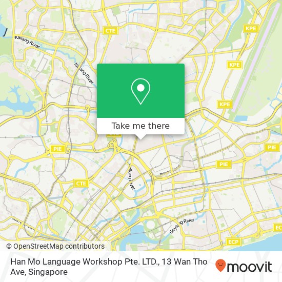 Han Mo Language Workshop Pte. LTD., 13 Wan Tho Ave map