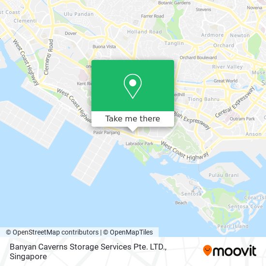 Banyan Caverns Storage Services Pte. LTD. map