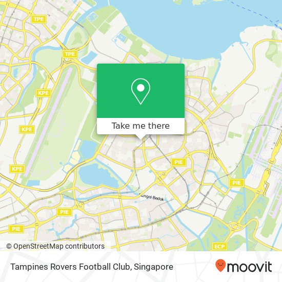 Tampines Rovers Football Club map