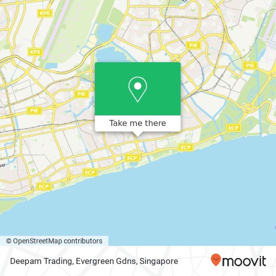 Deepam Trading, Evergreen Gdns map