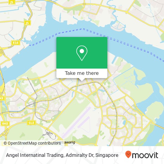 Angel Internatinal Trading, Admiralty Dr地图