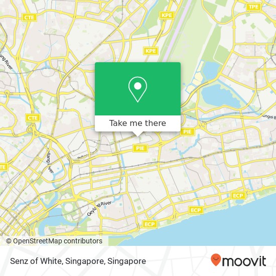 Senz of White, Singapore map