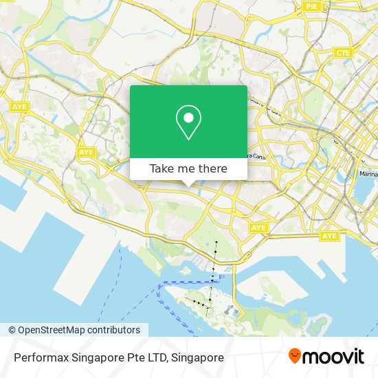 Performax Singapore Pte LTD map