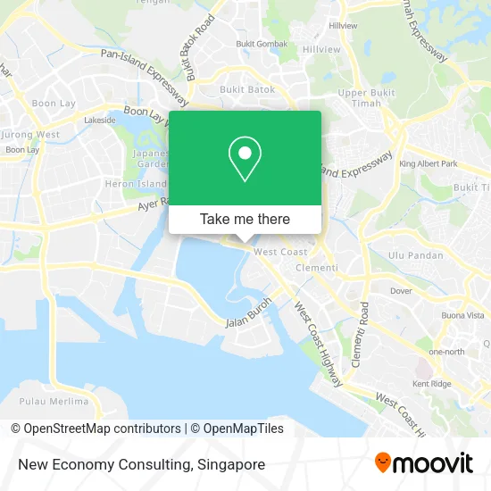New Economy Consulting map