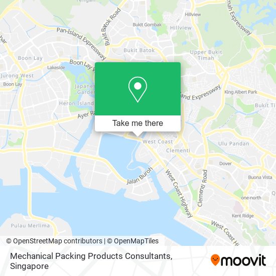 Mechanical Packing Products Consultants map