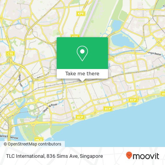 TLC International, 836 Sims Ave地图