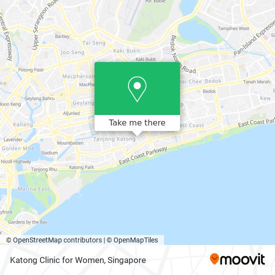 Katong Clinic for Women地图