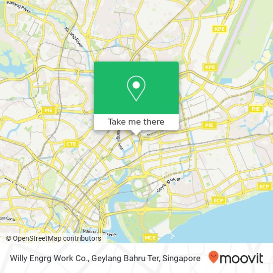 Willy Engrg Work Co., Geylang Bahru Ter地图