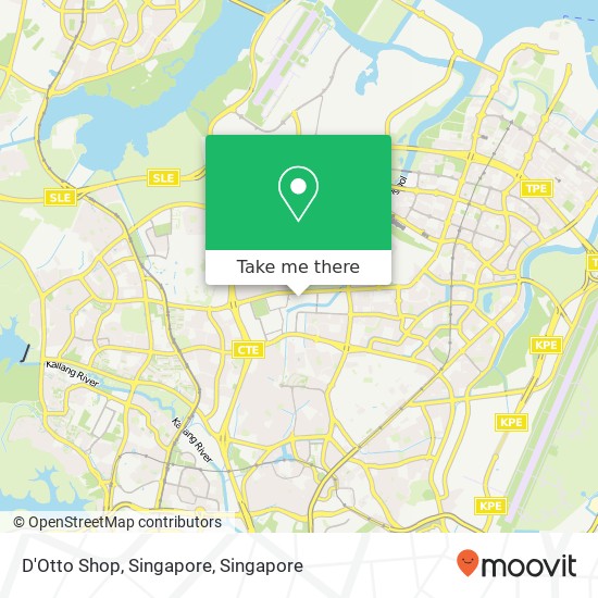 D'Otto Shop, Singapore map