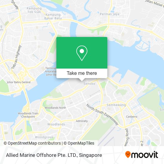 Allied Marine Offshore Pte. LTD. map