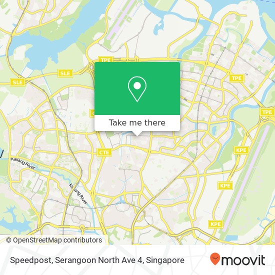 Speedpost, Serangoon North Ave 4 map