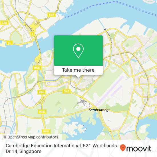 Cambridge Education International, 521 Woodlands Dr 14 map